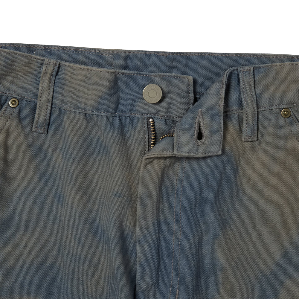 ThisIsNeverThat Bleached Double Knee Pant - Blue