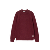 Carhartt WIP anglistic sweater - Speckled Malbec