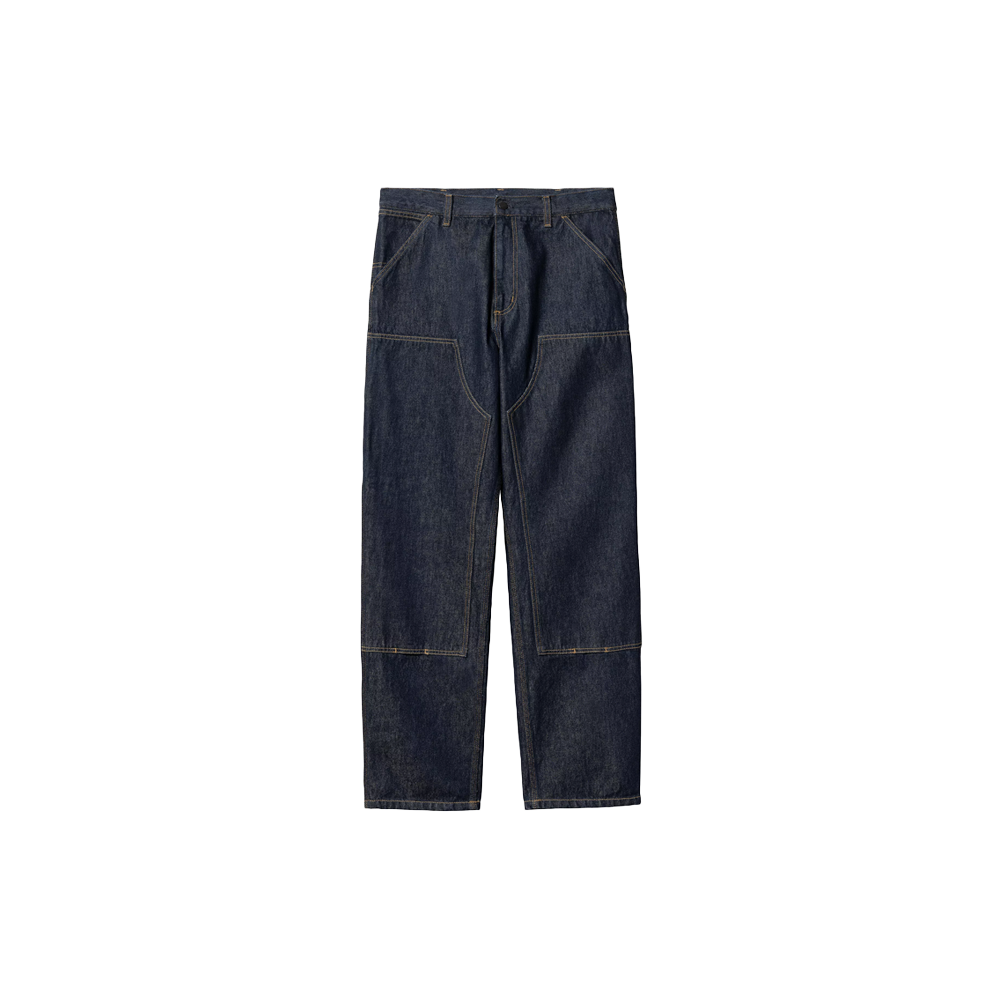 Carhartt WIP Double Knee Pant - Blue (rinsed)