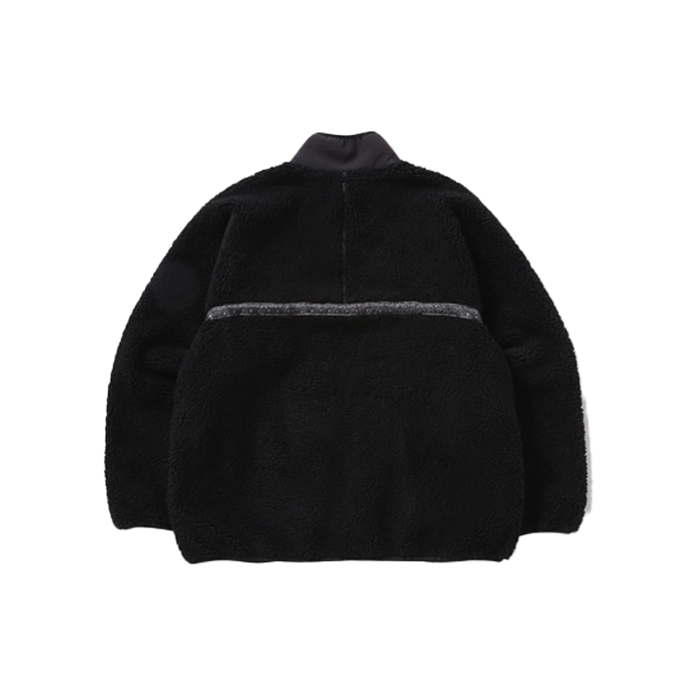 Gramicci x and wander JQ Tape Fleece Jacket - Black