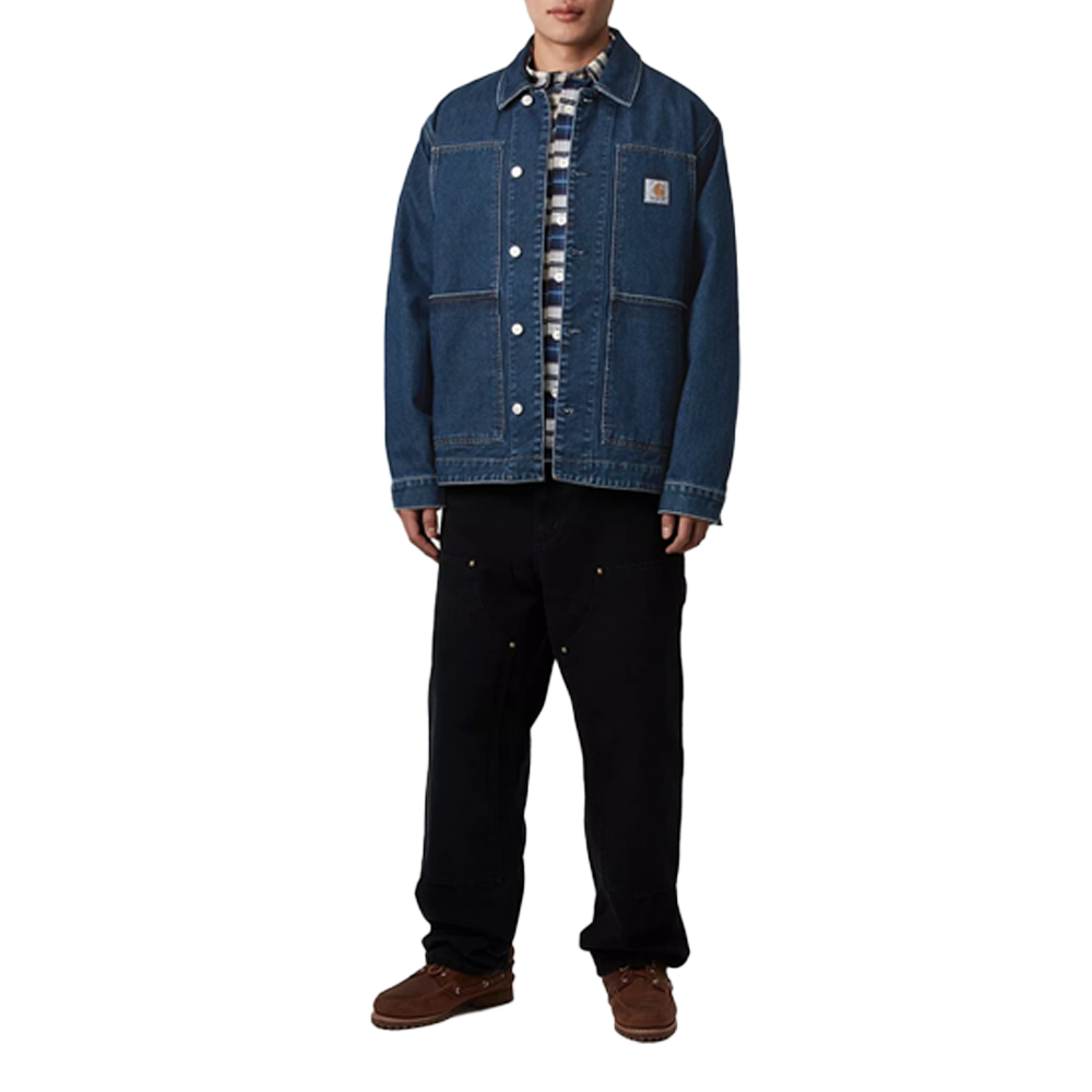 Carhartt WIP OG Double Front Jacket - Blue (stone washed)