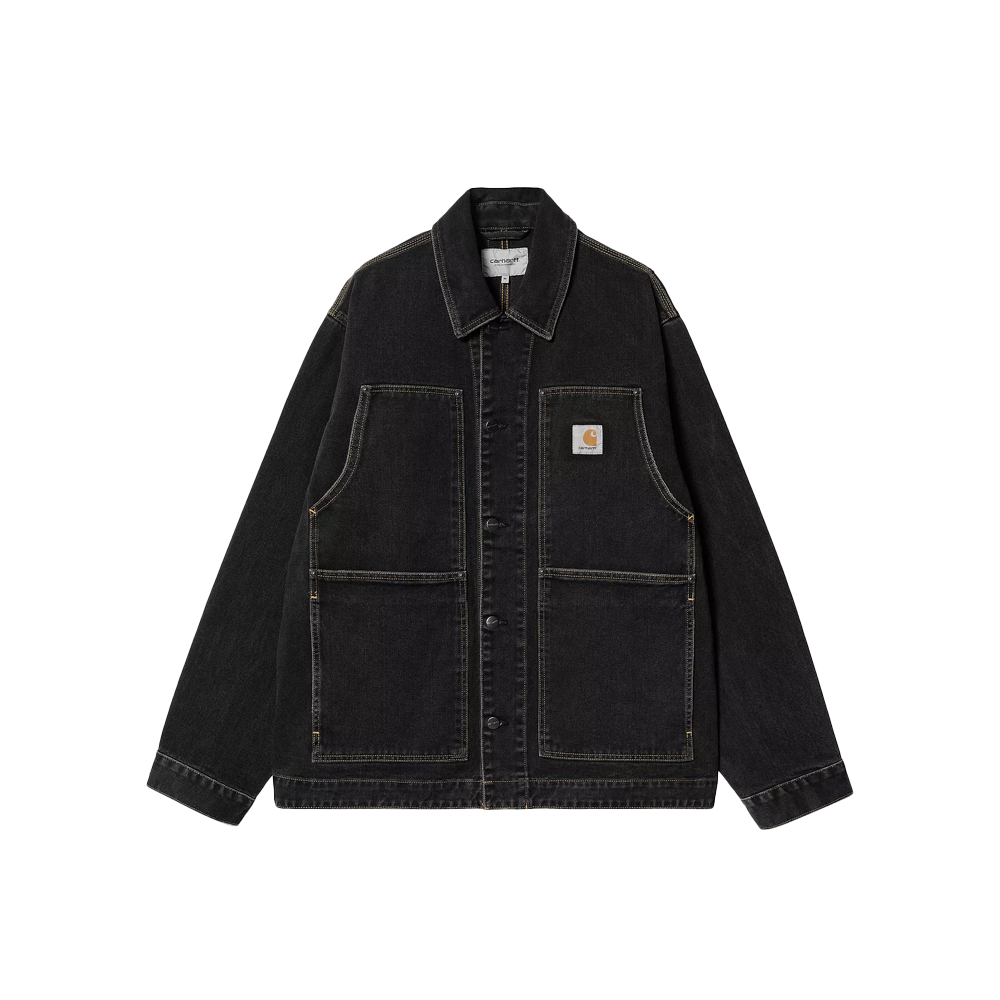 Carhartt WIP OG Double Front Jacket - Black (stone washed) (Copia)