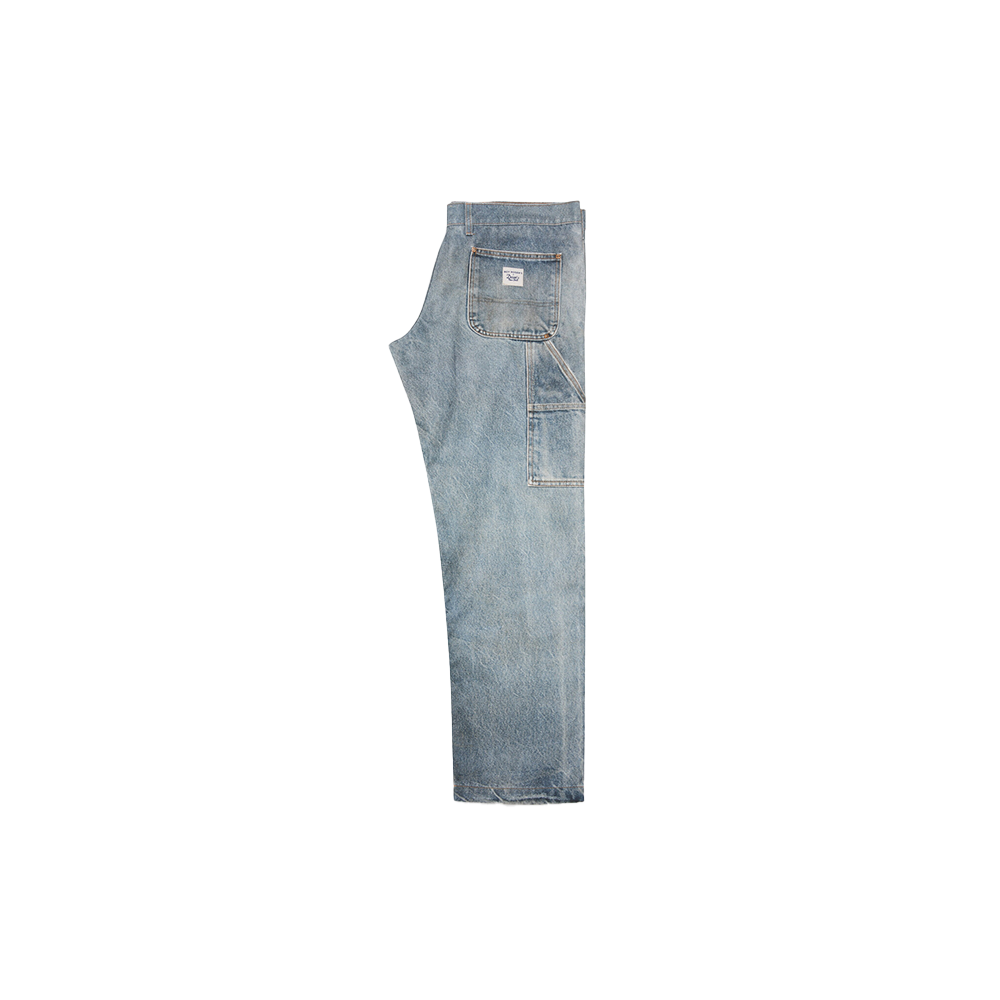 Roy Roger's x Dave's Statment Pant Canvas digital Print - Worn Denim