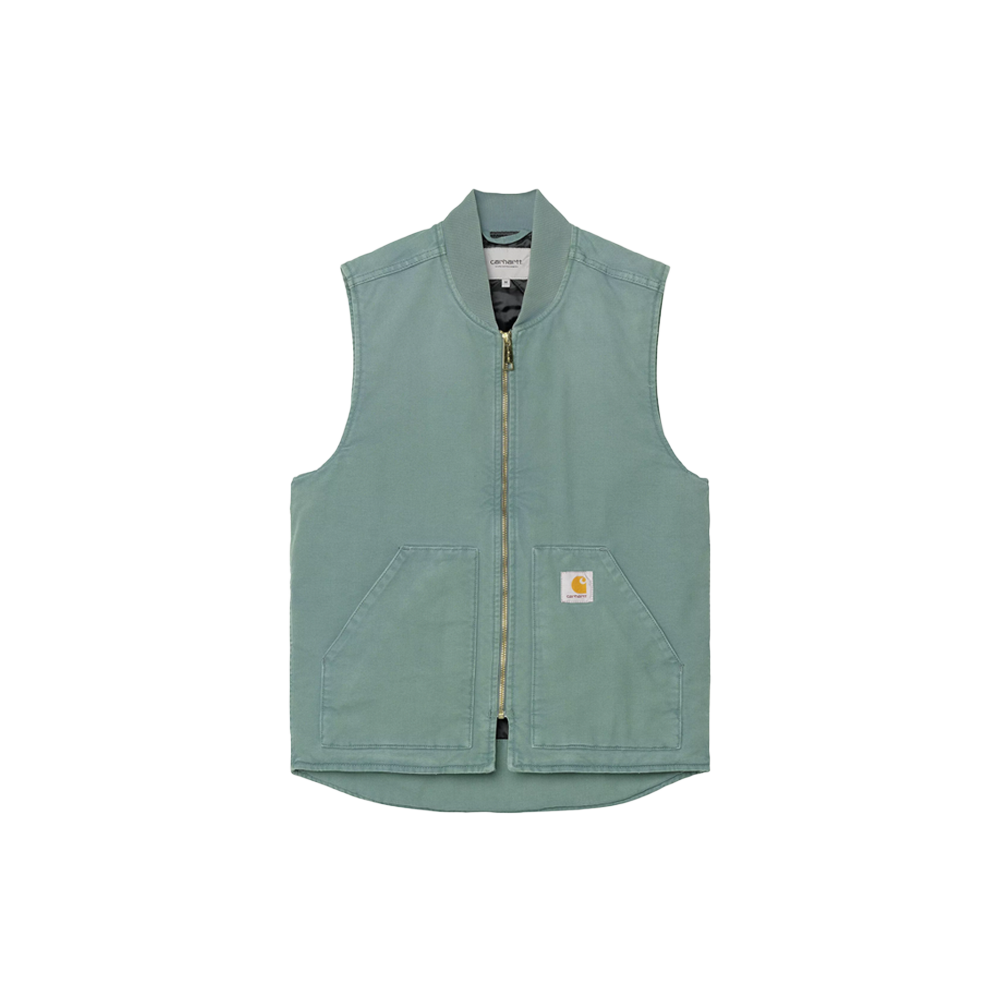 Carhartt WIP Classic Vest - Silver Pine (stone canvas)